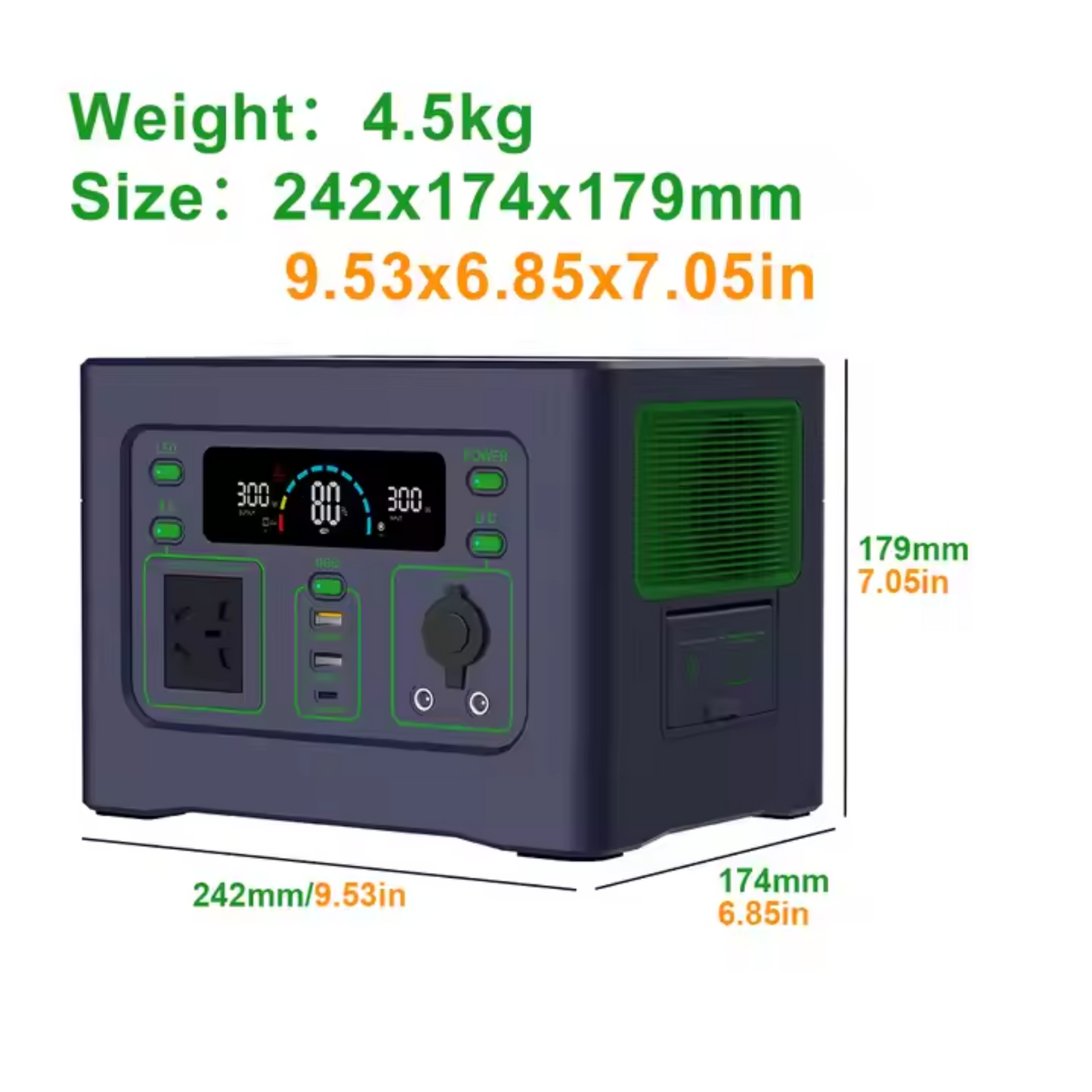 EcoSurge Mini 300 Solar Generator