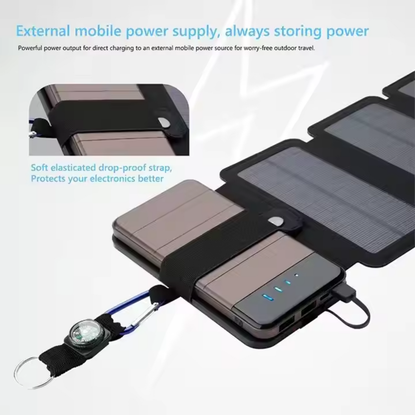 TrailBlaze 20W Solar Power Bank Kit