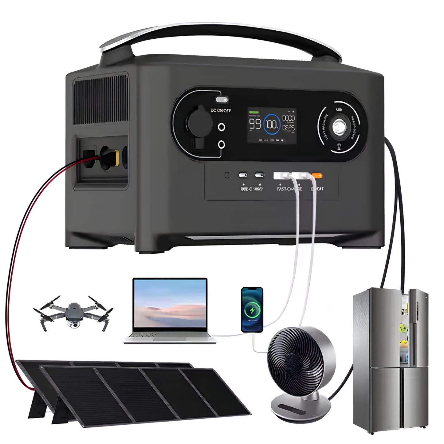 VoltMate Pro 1000 Portable Power Station