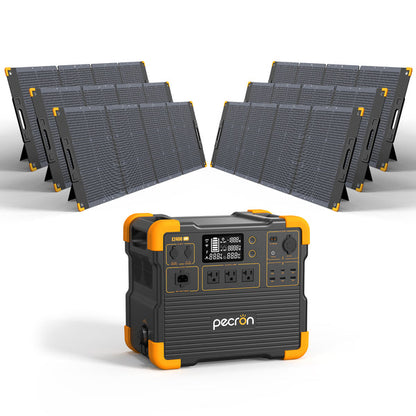 PECRON E2400LFP Portable Power Station 2400W 2048Wh